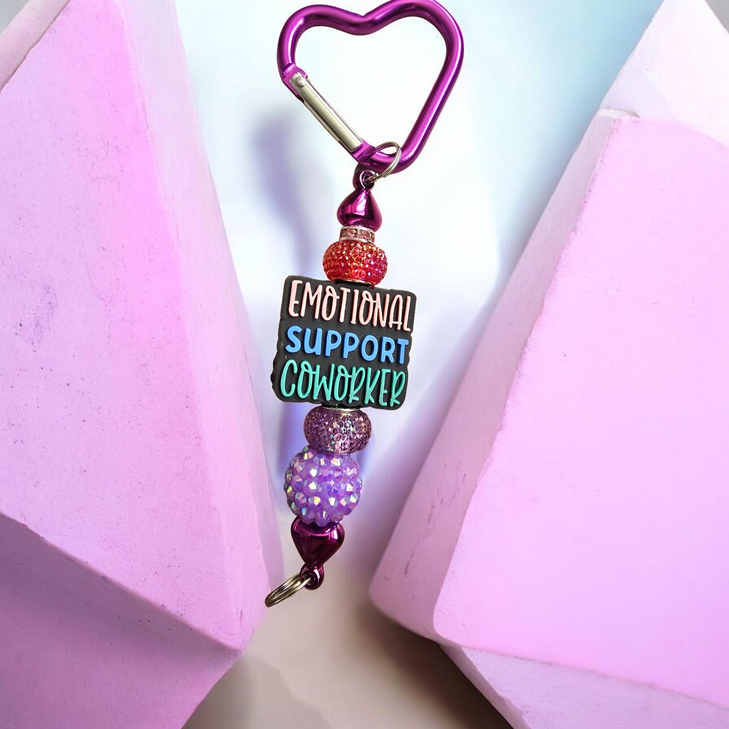 purple emotional support co-worker